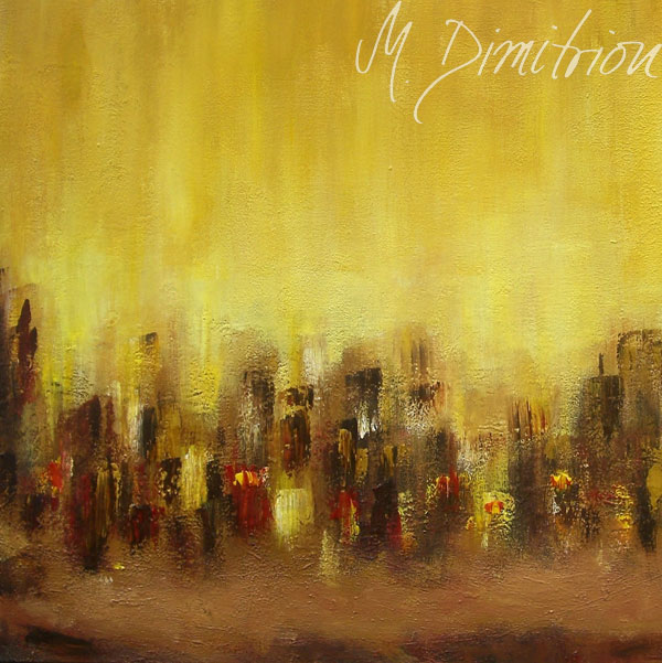 Frau mit Smartphone in Stadtstraße