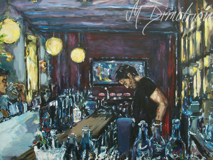 Kunstsalon-Broschüre mit Bildern