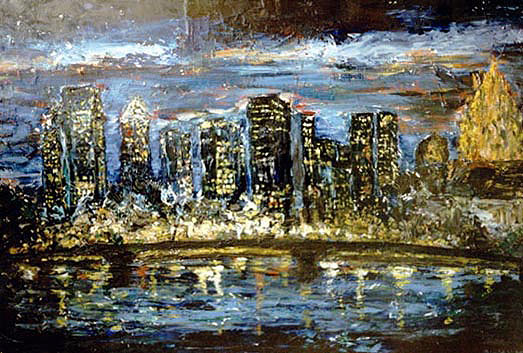 Abstrakte farbenfrohe MalereiAbstrakte farbenfrohe Malerei