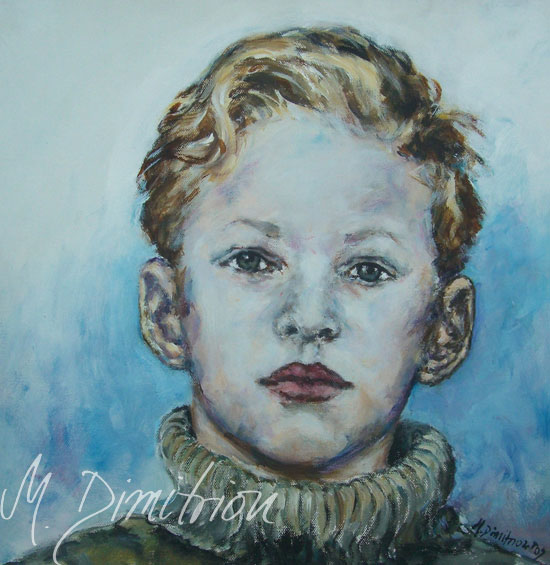 Abstrakte farbenfrohe Malerei