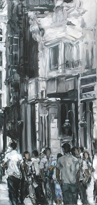 Kunstsalon-Broschüre mit Bildern