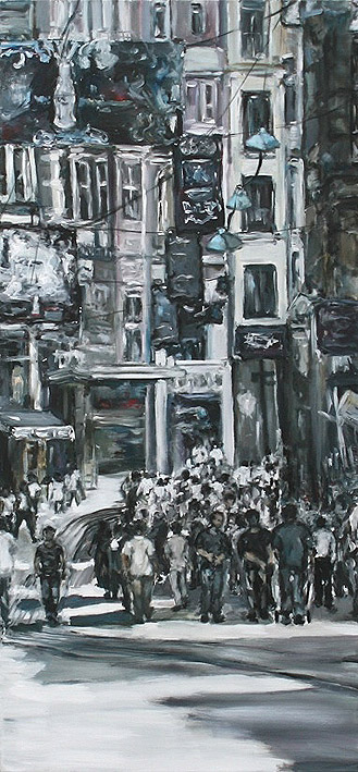 Kunstsalon-Broschüre mit Bildern