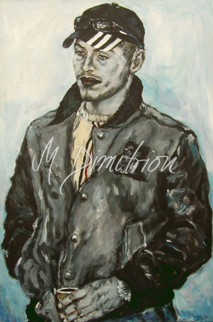 Städtische Szene mit Menschen