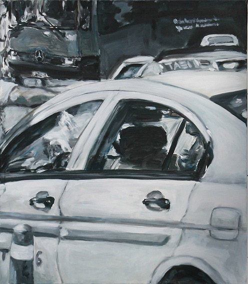 Abstrakte farbenfrohe Malerei