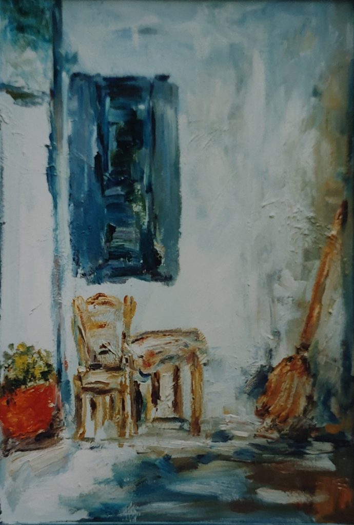 Abstrakte Darstellung des Meeres